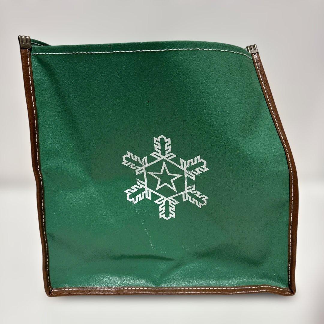 昭和レトロ•雪印牛乳牛乳配達用鞄