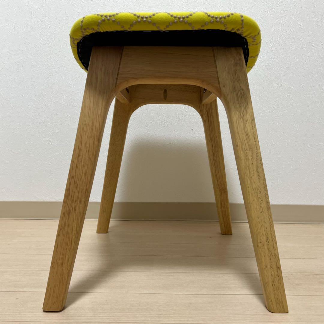 ミナペルホネン dop タンバリン 細脚 スツール 【イエローグ】ベンチ 椅子