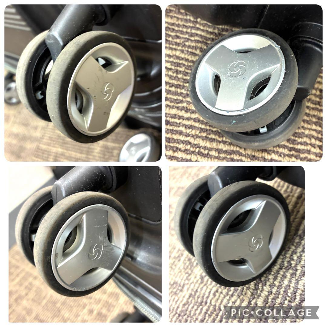 美品 サムソナイト スーツケース アーク スピナー69 74L 黒 ブラック