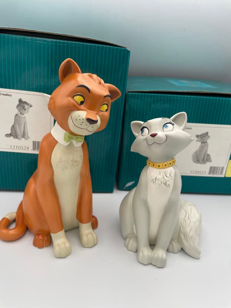 WDCC おしゃれキャット セット　　限定650 ゴールドスタンプ