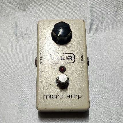 ギター MXR micro amp