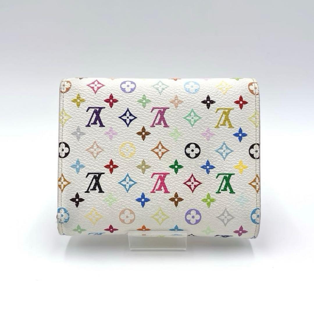 【美品】ルイヴィトン 折り財布 モノグラム マルチカラー ポルトフォイユ ジョイ