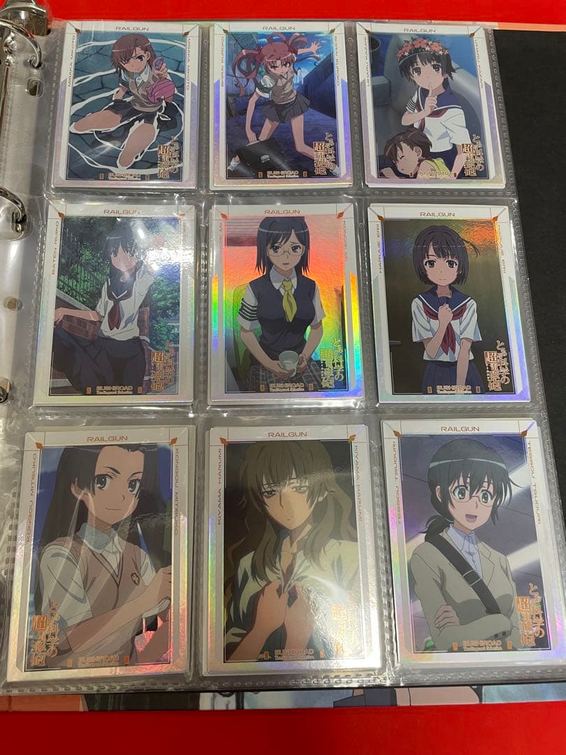 とある科学の超電磁砲 ブシロード トレーディングカード セミコンプ バインダー付