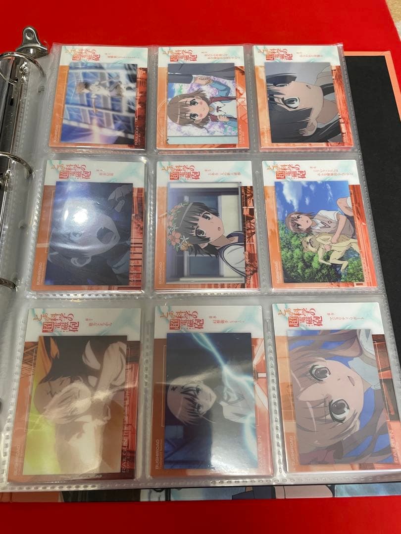 とある科学の超電磁砲 ブシロード トレーディングカード セミコンプ バインダー付