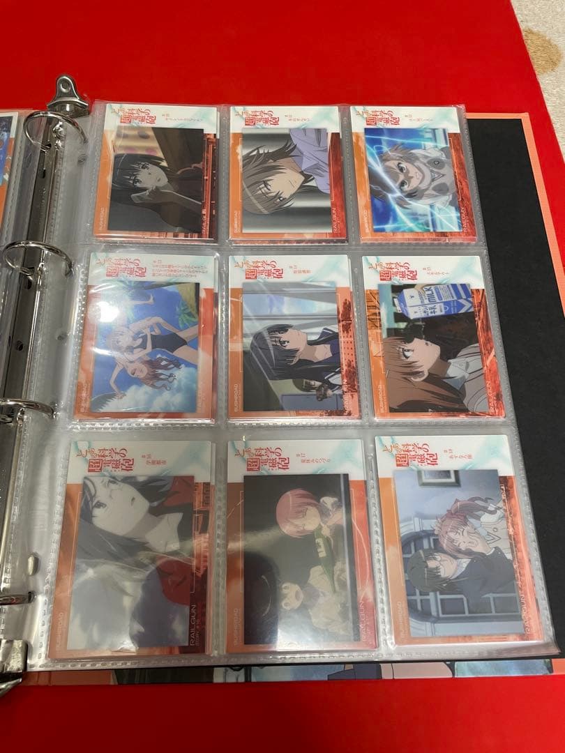 とある科学の超電磁砲 ブシロード トレーディングカード セミコンプ バインダー付