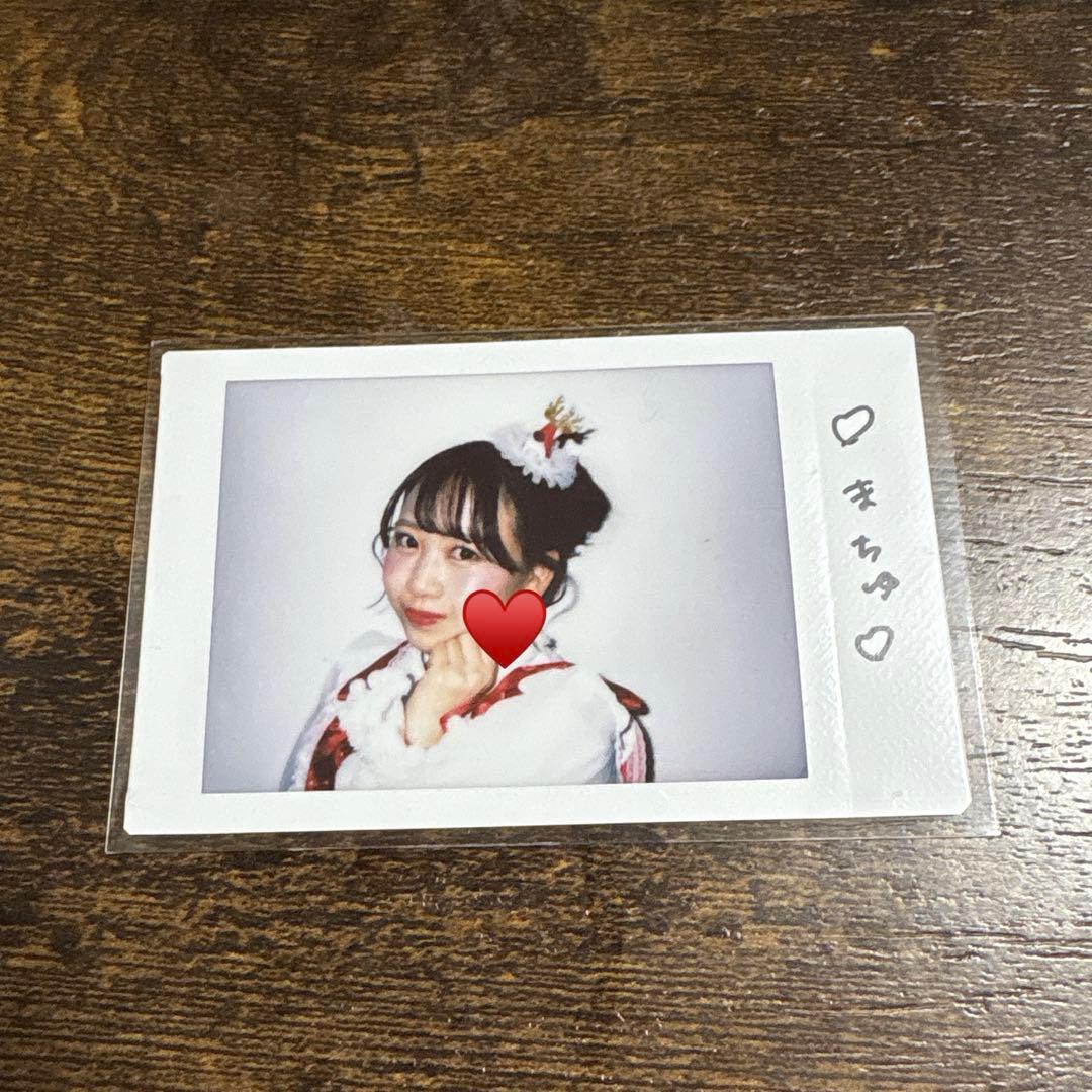 FRUITS ZIPPER 松本かれん チェキ 直筆サイン入り クリスマス衣装