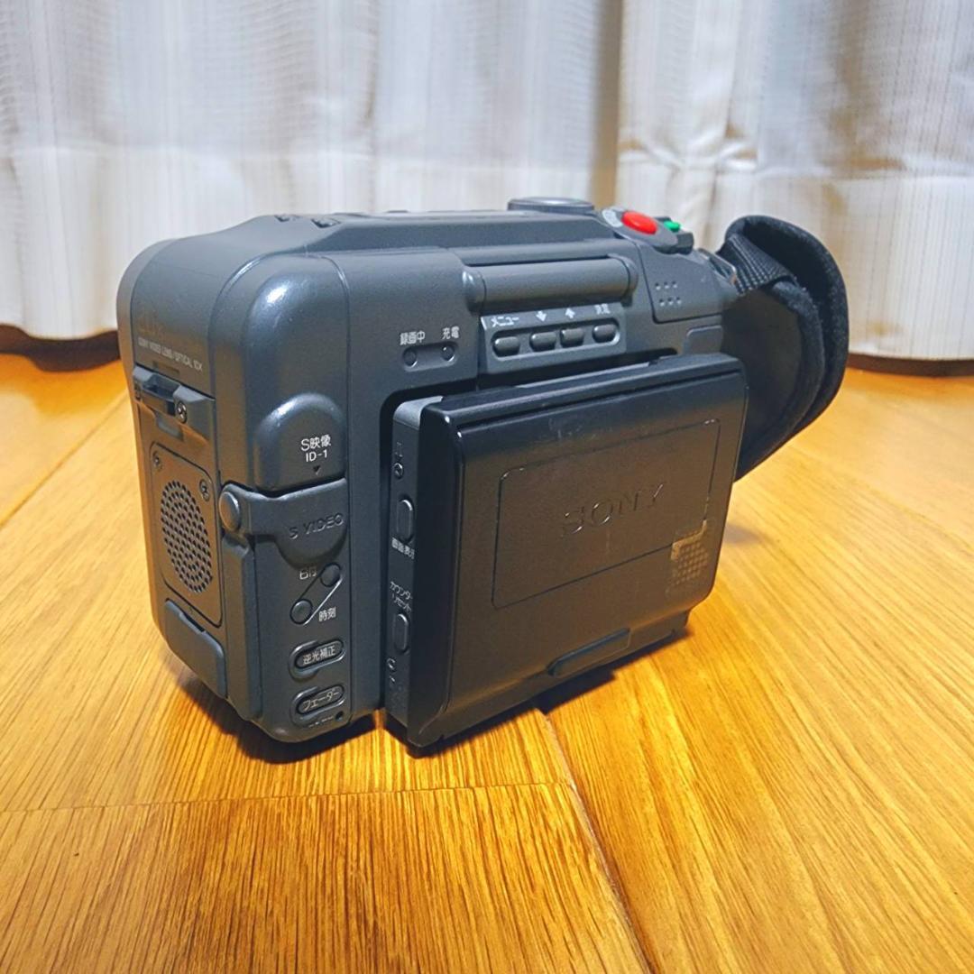 【動作確認済】高画質 8ミリ Hi8 SONY ビデオカメラ ACアダプタセット