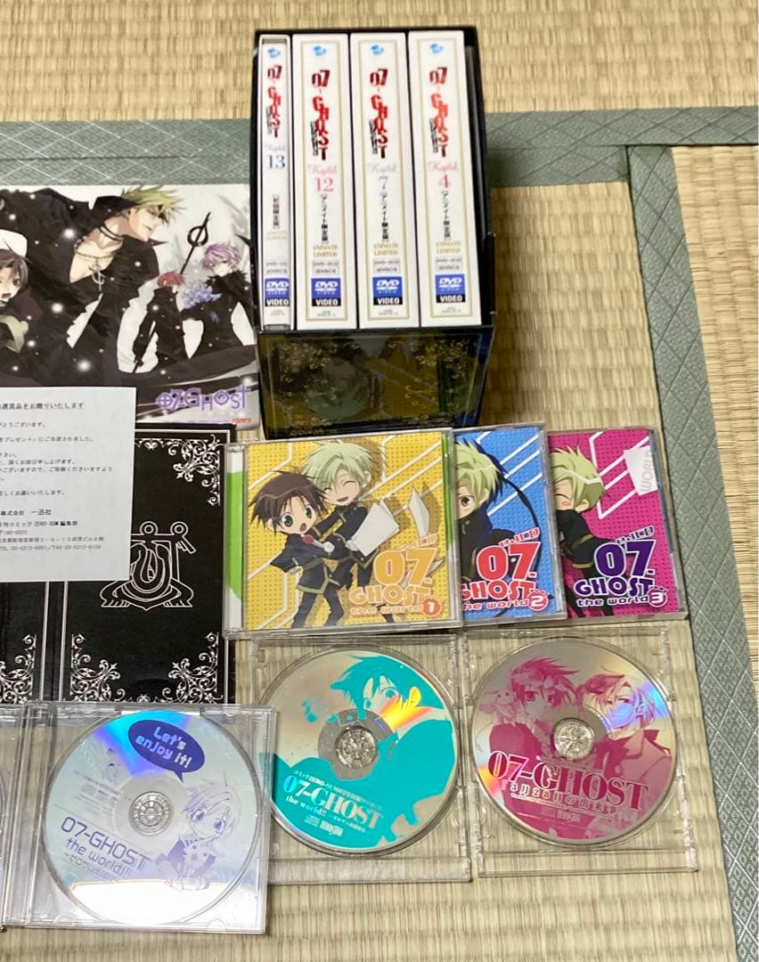 07-GHOST セブンゴースト　当選品　＋CD アニメイト限定版DVDセット