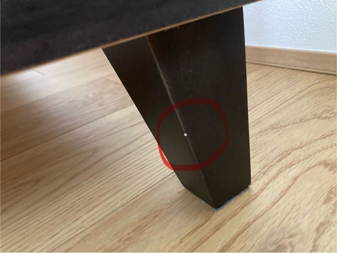 ニトリ　テレビ台(ローボードランダム140 LB DBR)