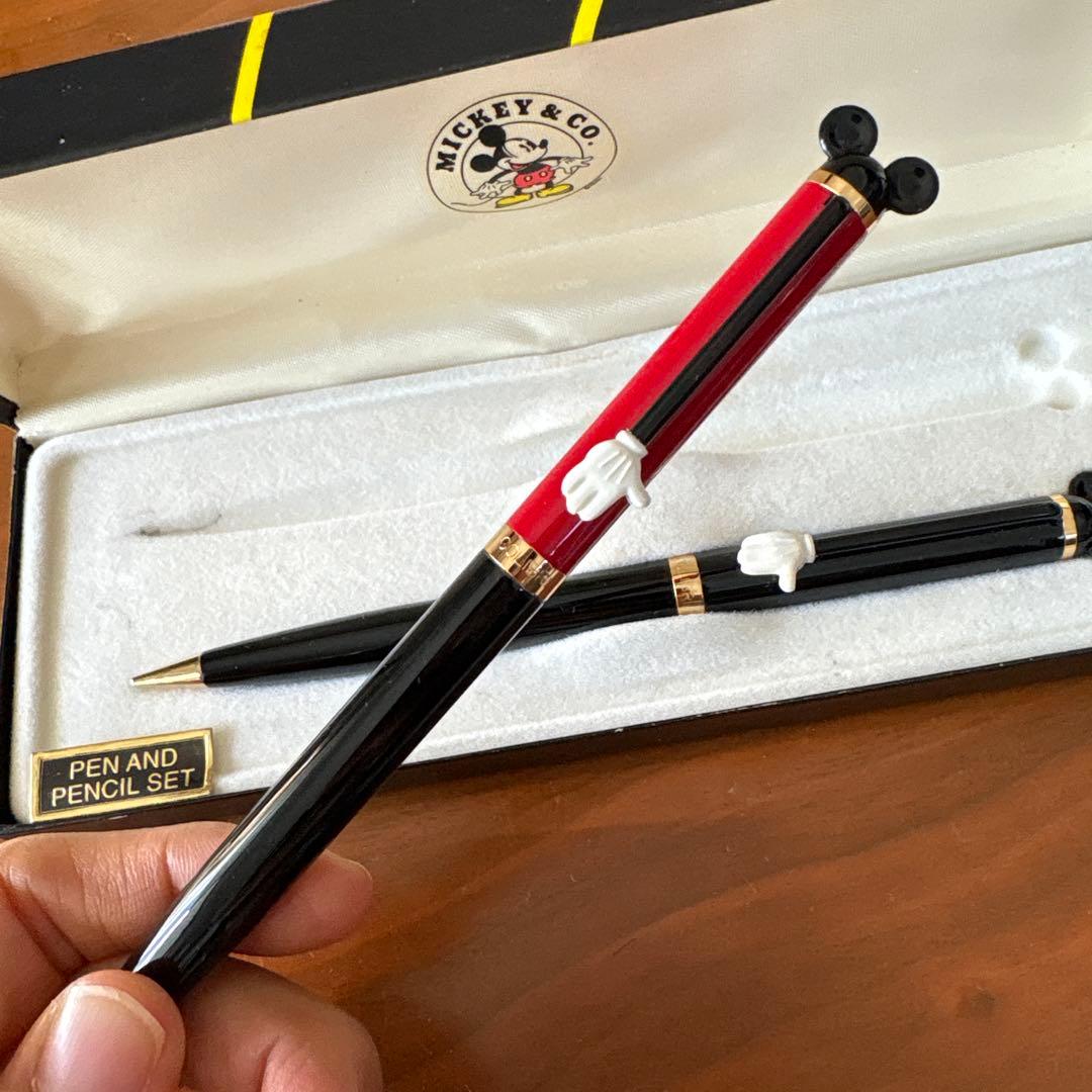 レア⭐︎Mickey & Co. Colibri ミッキー　シャーペン　ボールペン