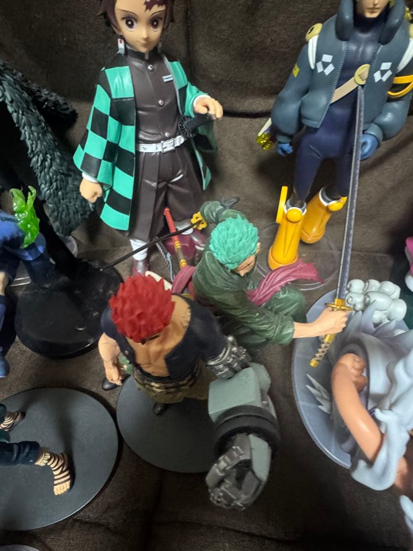 ワンピース フィギュアセット 9体 3体おまけ　全て箱無しです