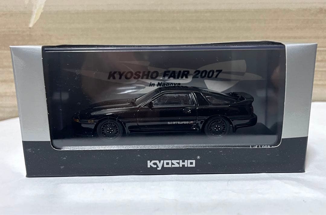 京商 1/43 トヨタ スープラ 3.0 GT ターボA 1988 ブラック