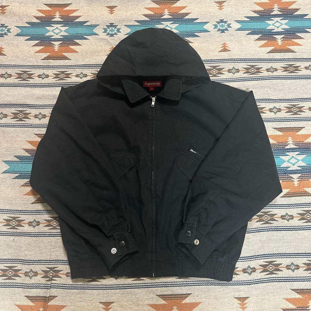 ジャケット・アウター Supreme Hooded Utility Jacket Black
