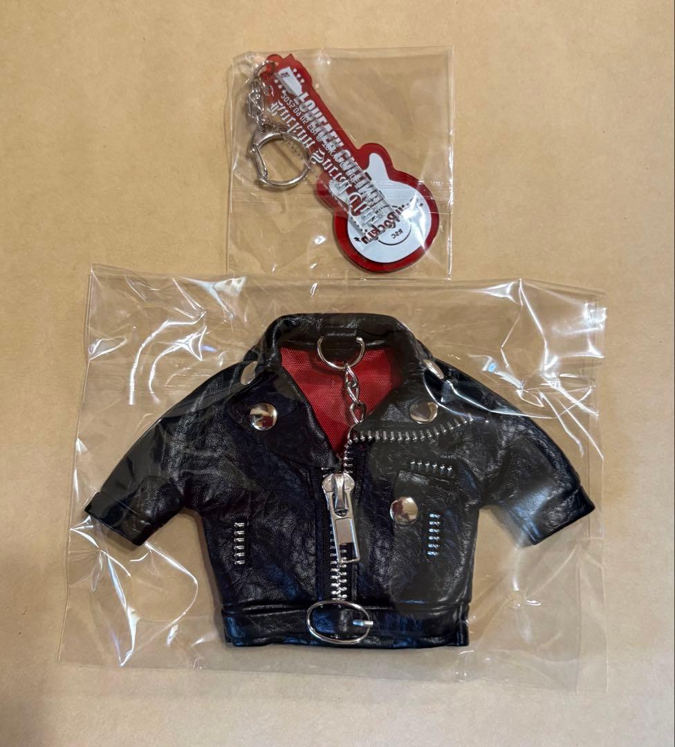 Rockon Social Club ライダースジャケットキーホルダー&アクキー
