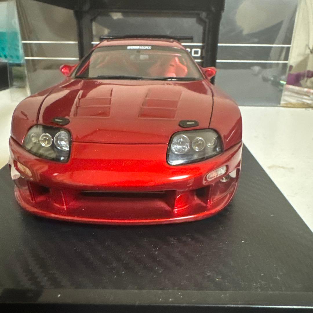 IG-Model トヨタ スープラ 1/18 レッド トップシークレット
