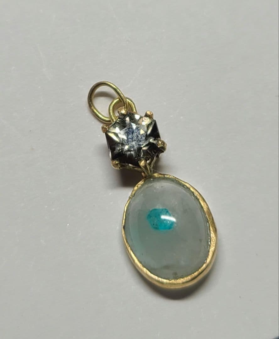 ミラノ日本の職人の腕が光る逸品です!★天然パライバトルマリン★