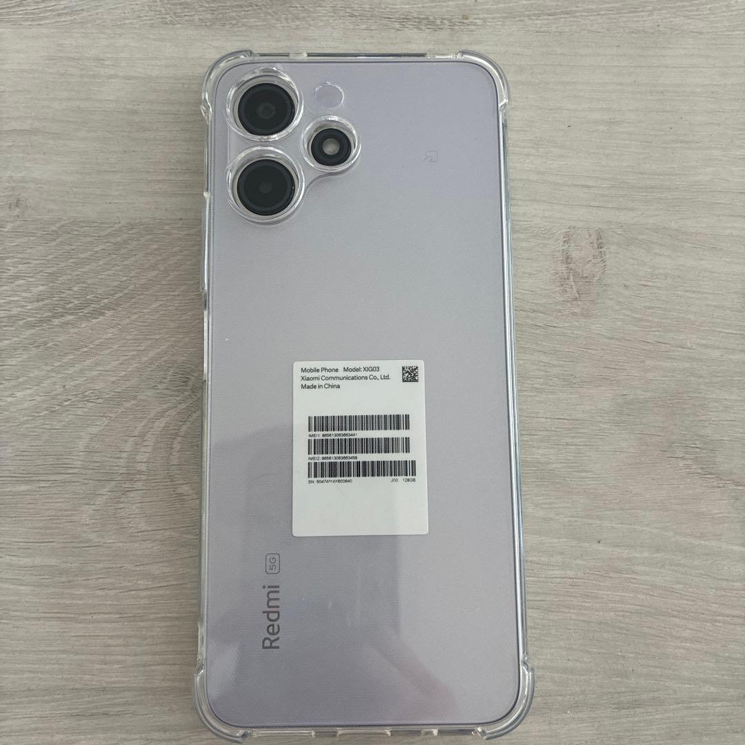 ✨美品✨Xiaomi Redmi 12 5G 本体 ポーラーシルバー