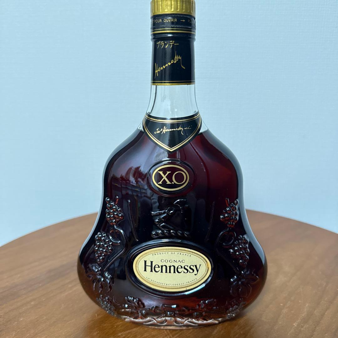 【未開栓・箱付】ヘネシー XO 金キャップ クリアボトル 700ml 古酒