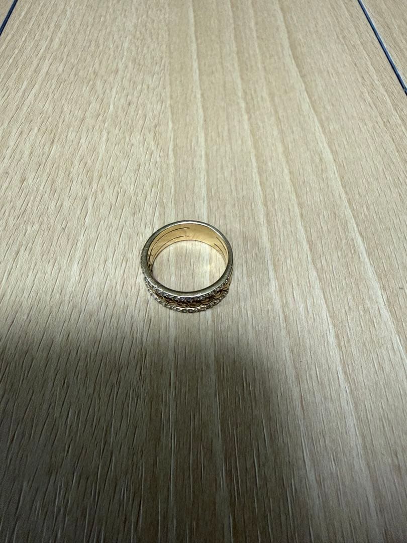 アヴァランチ　イエローゴールドリング