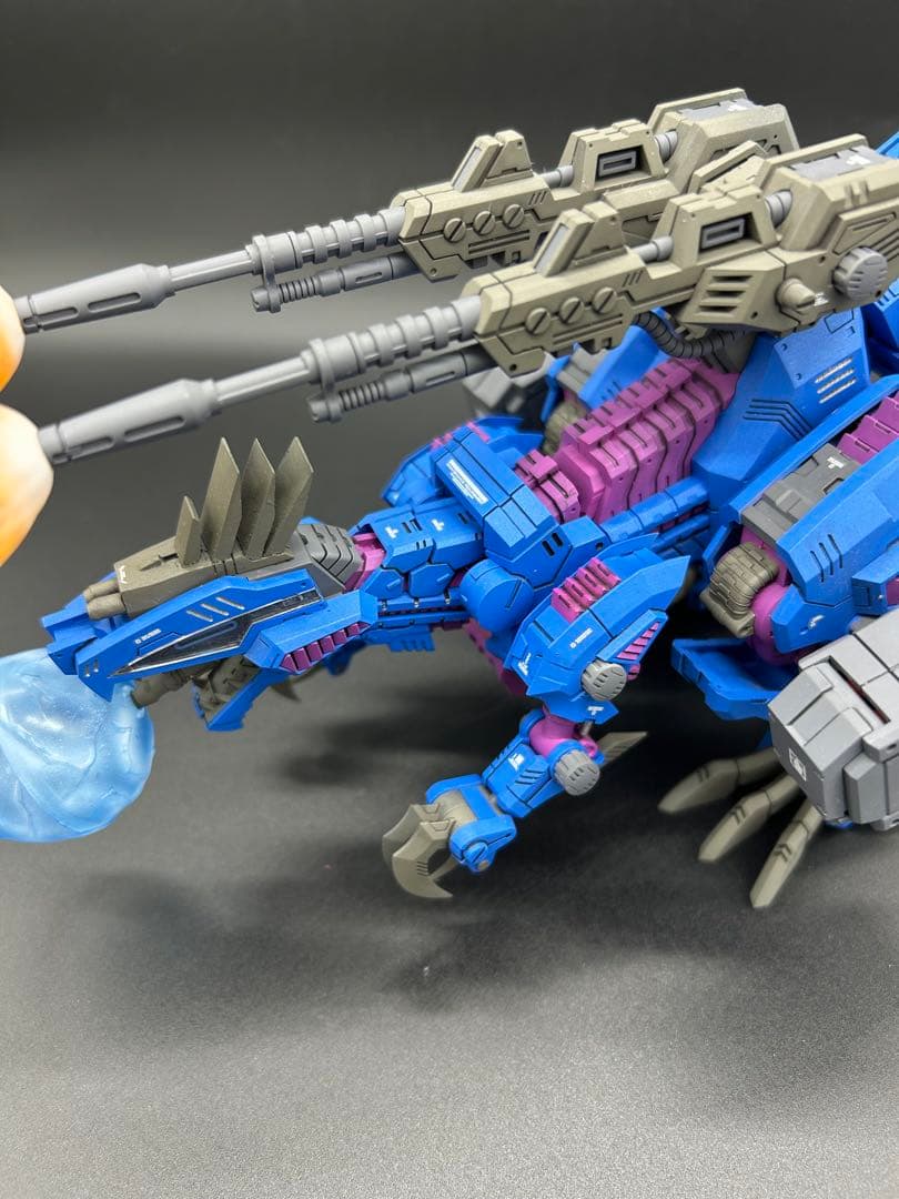 ゾイド　タカラトミー　リアライズモデル　サイコジェノザウラー　小改造品