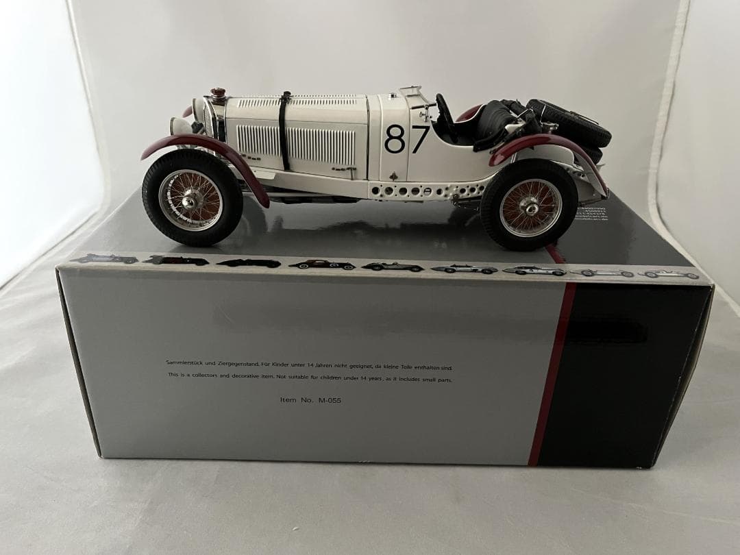 CMC 1/18 メルセデスベンツ SSKLミッレ.ミリア 1931