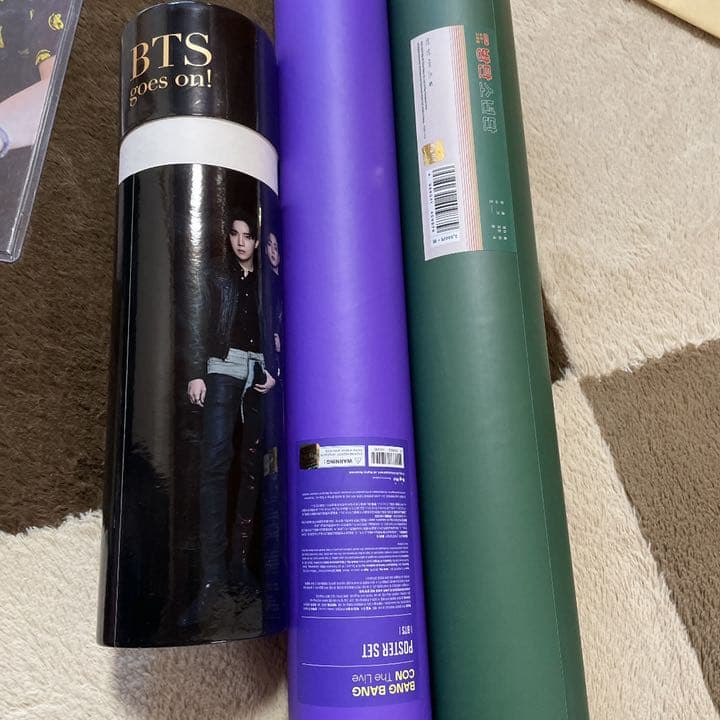 bts  bt21 tinytan グッズ　バンバンコン　シーグリ　ポスター