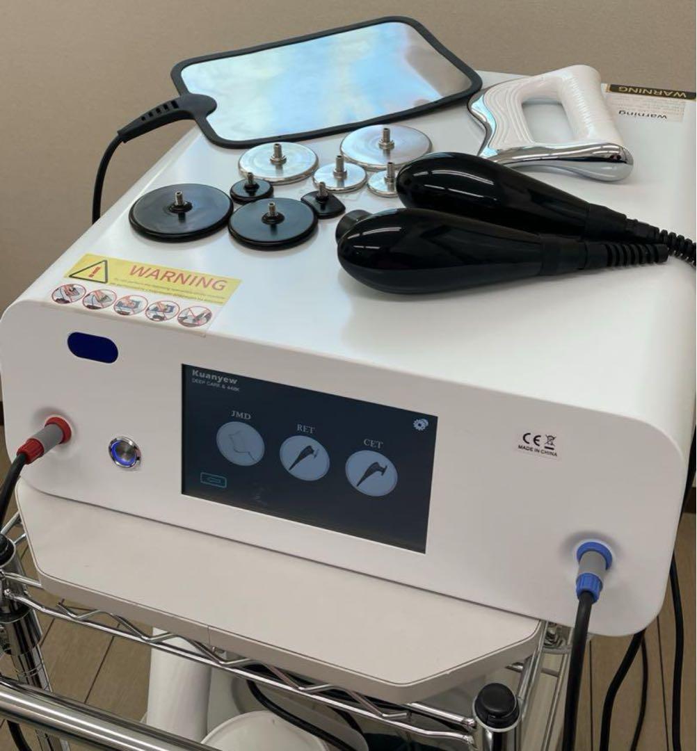 インディバのような高周波痩身機器 448MHzラジオ波 モノポーラ式