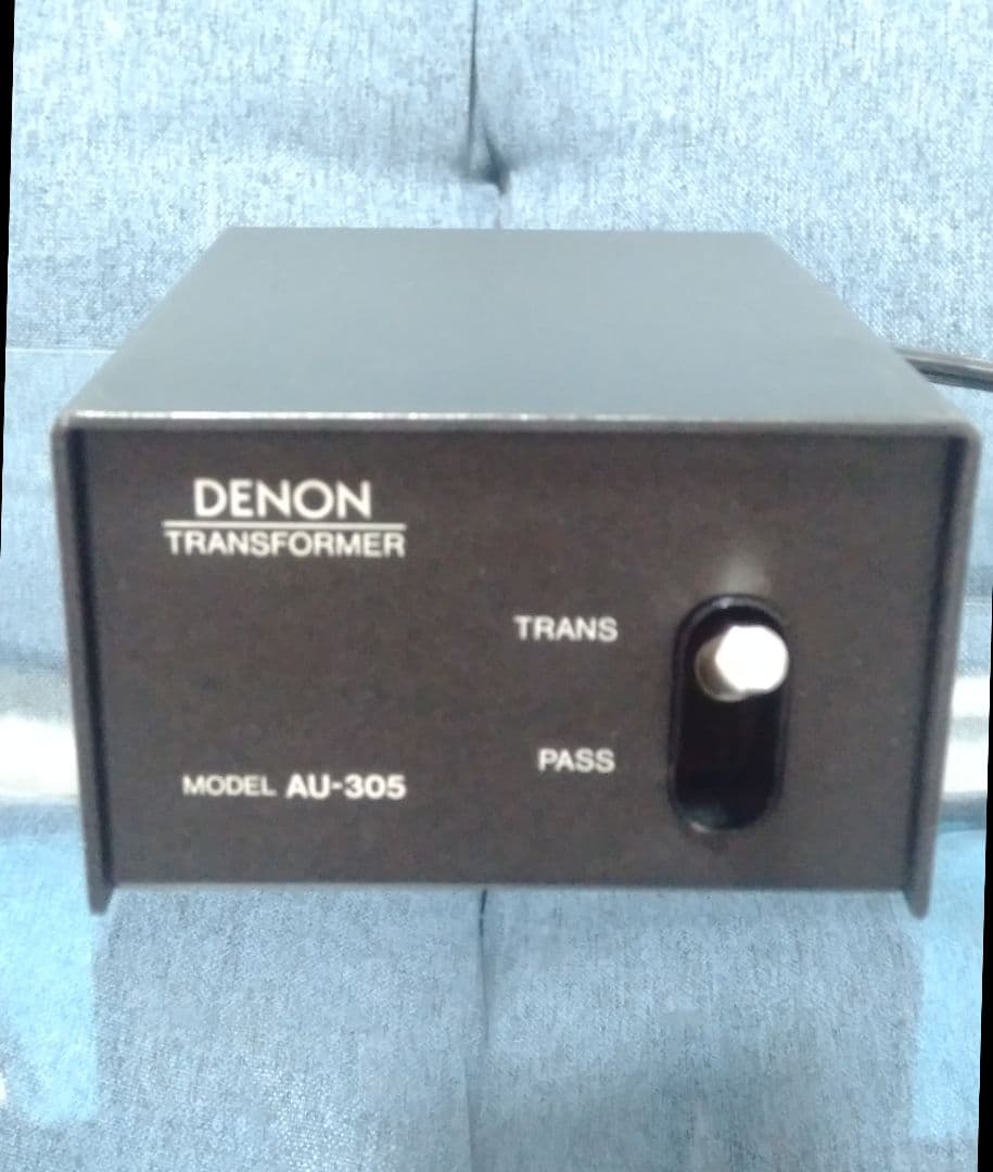 デノン MC(DL-103等)用 昇圧トランス AU-305 動作良好品