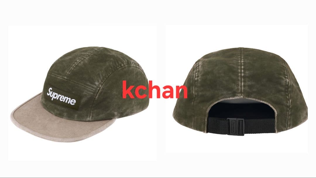 帽子 Supreme 2-Tone Moleskin Camp Cap