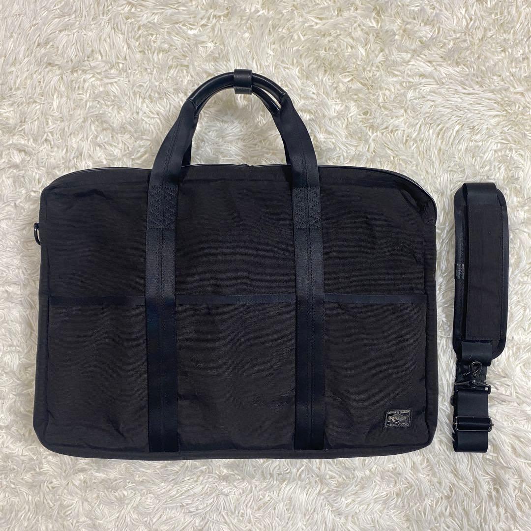 美品✨ポーター　ハイブリッド2WAY ガーメント　オーバーナイト　ブリーフケース