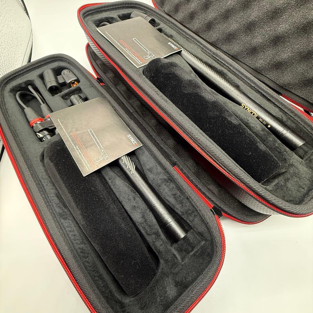 ガンマイク SYNCO D2 ハイパーカーディオイドマイクロホン　2本セット