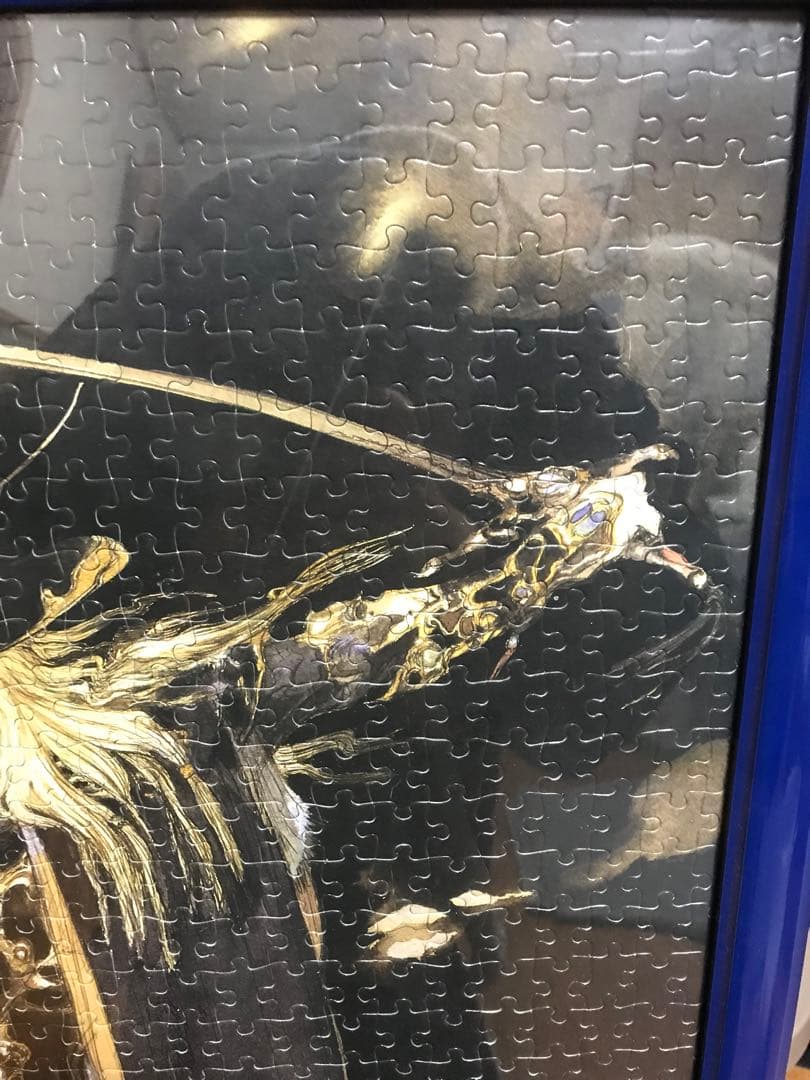 天野喜孝 1 of 9 黒衣の剣士 ジクソーパズル 完成品 1000ピース