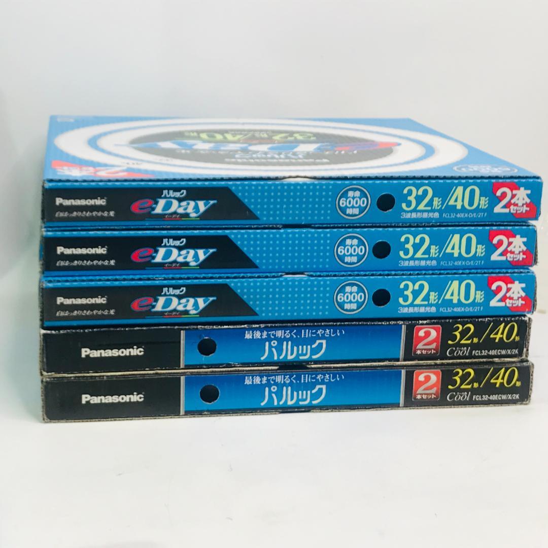 パナソニック パルック　蛍光灯丸形 32形+40形 2本入　5箱