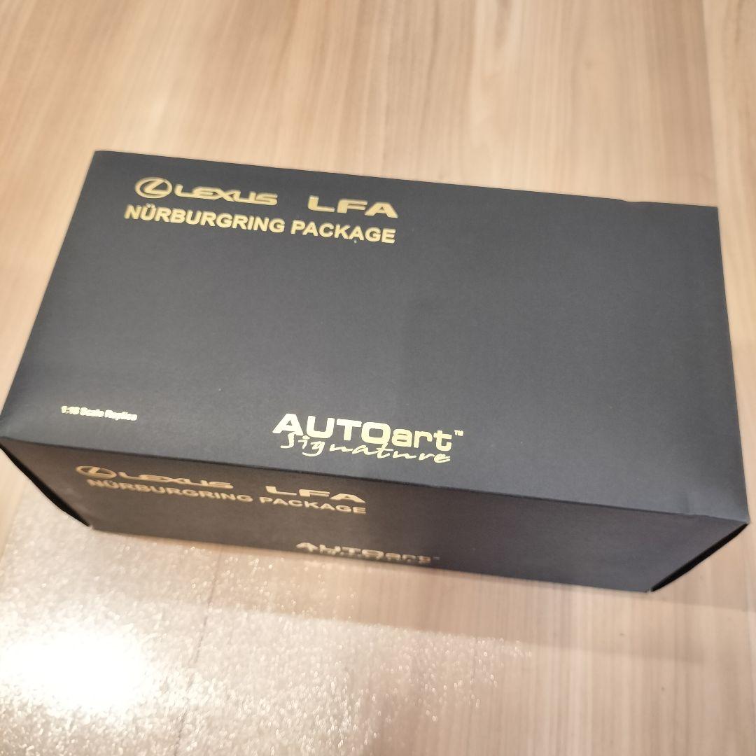 オートアート　1/18　LEXUS　LFA　ニュルブルクリンクパッケージ　最安値