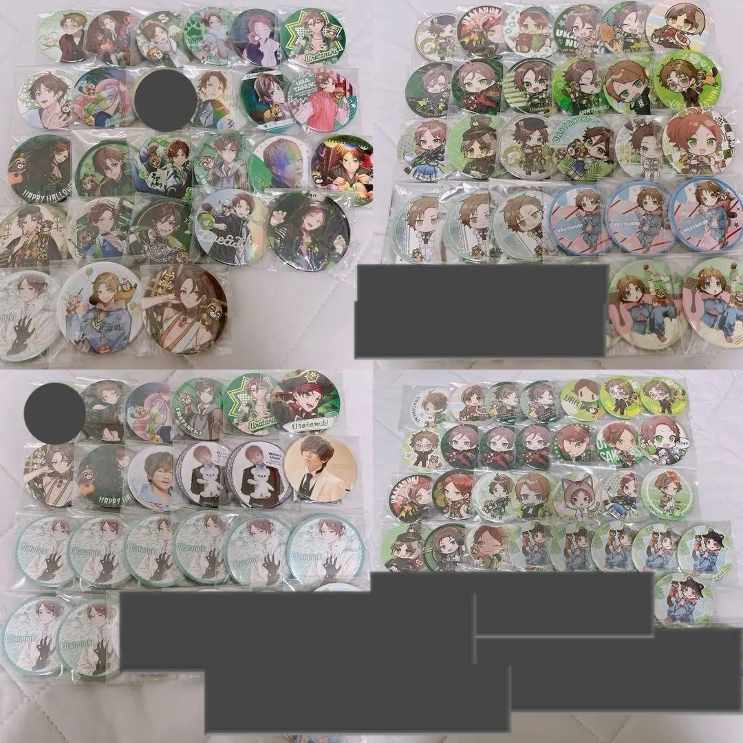 うらたぬき 浦島坂田船 浦田わたる 缶バッジ 缶バッチ サンリオ ディズニー