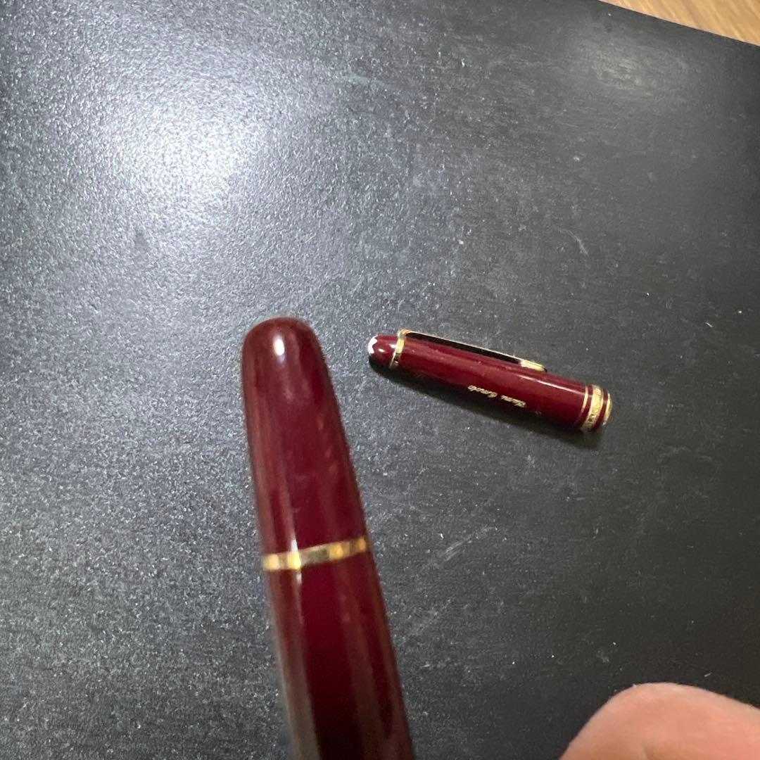モンブラン ワインレッド 万年筆　14k 585
