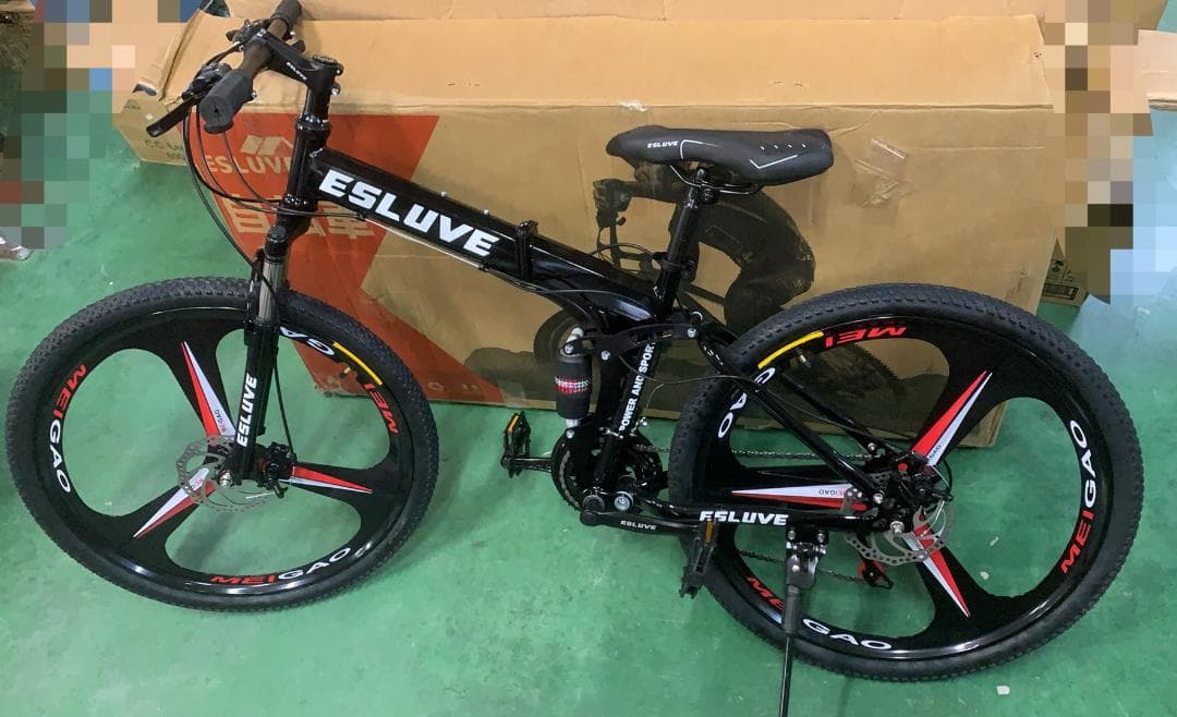 年末セール ESLUVE マウンテンバイク MTB 26インチ ※訳あり