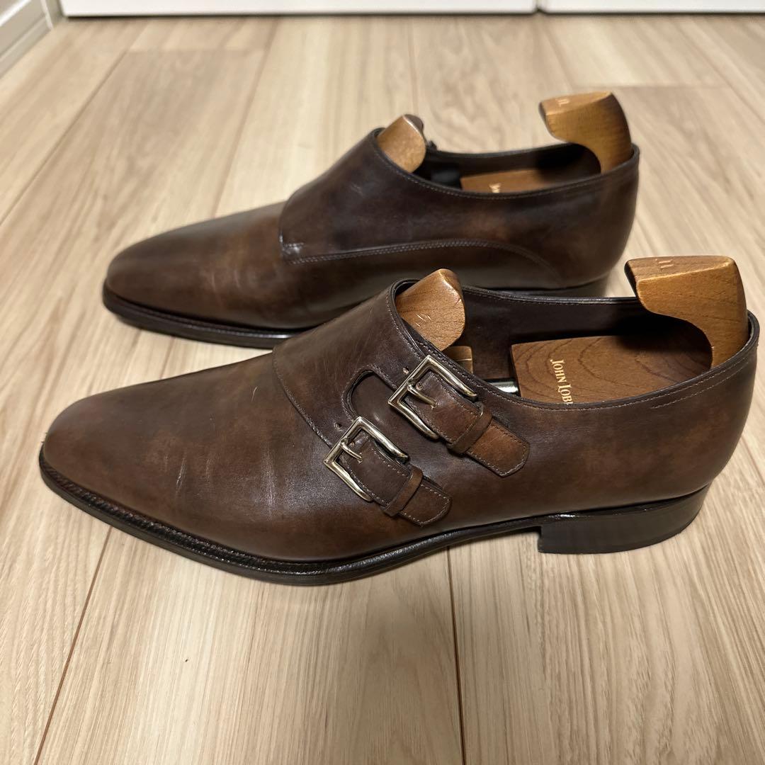 John lobb / Chapel チャペル　ダブルモンクストラップシューズ