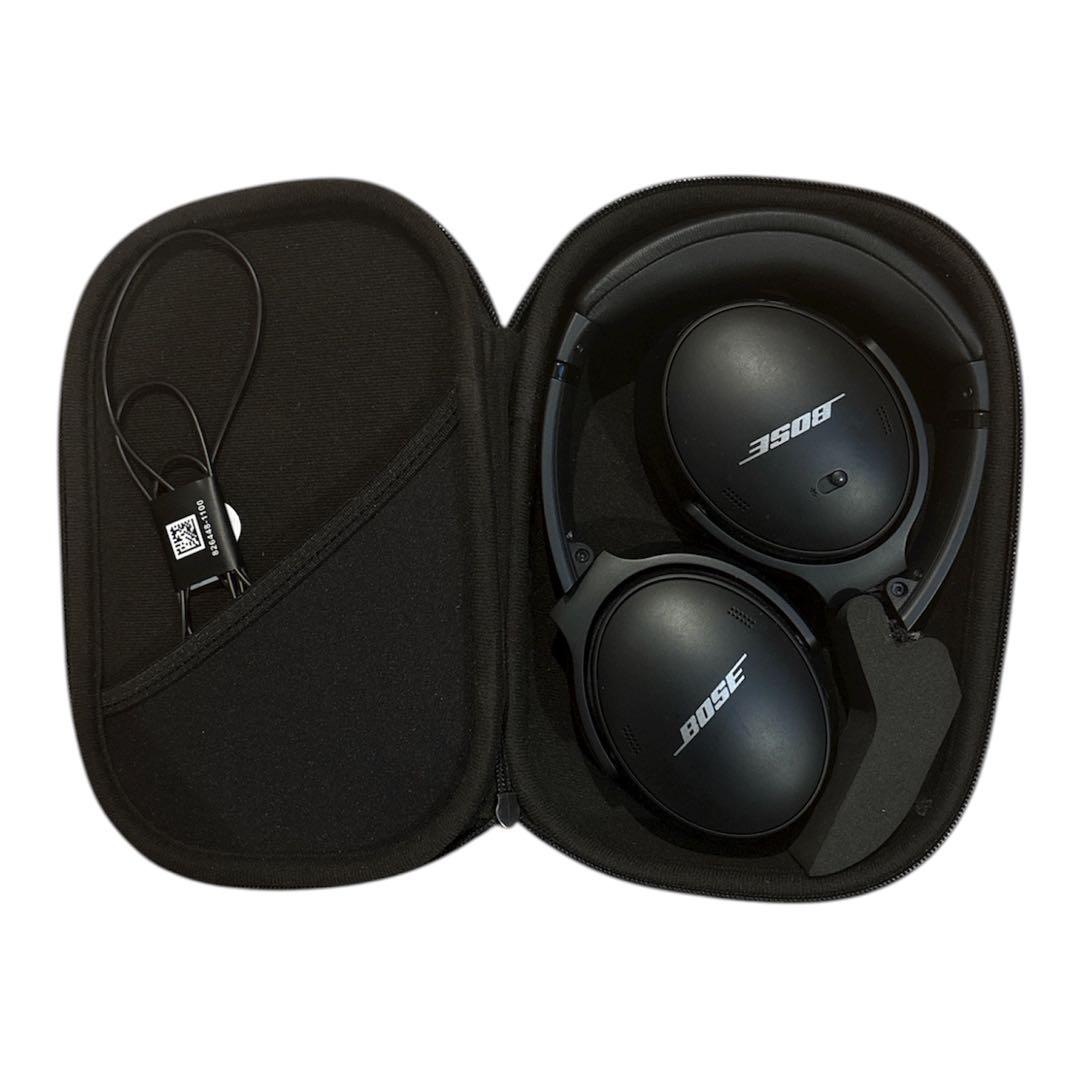 Bose QC45ワイヤレスヘッドホン キャリングケース付き
