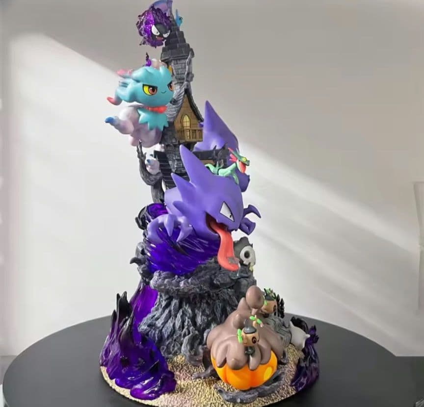 ポケモン フィギュア ゴーストタイプ ジオラマ 海外製 全長31cm