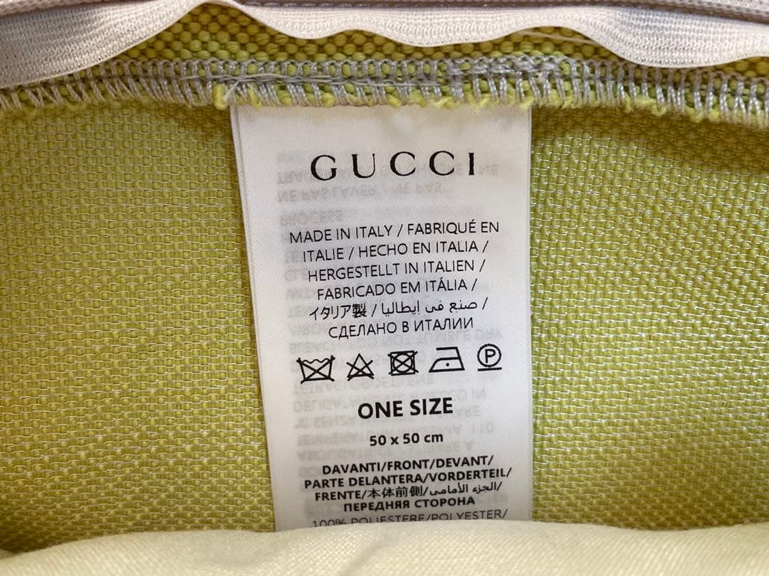 グッチ GUCCI クッション 新品未使用 定価13万