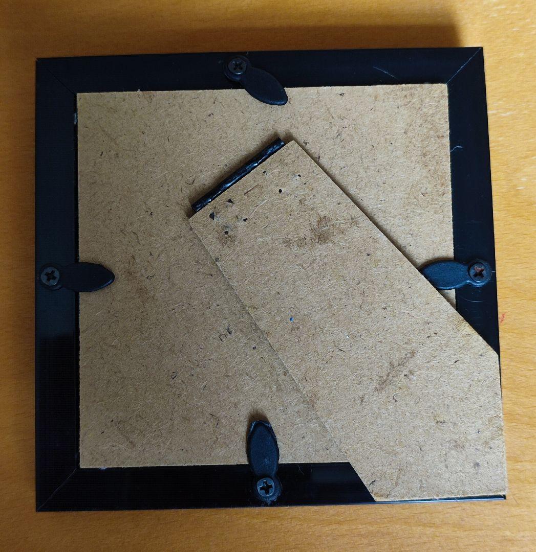 絵画　レジン　約束　スラム街の少年と少女（ガーネット,サンストーン水晶）