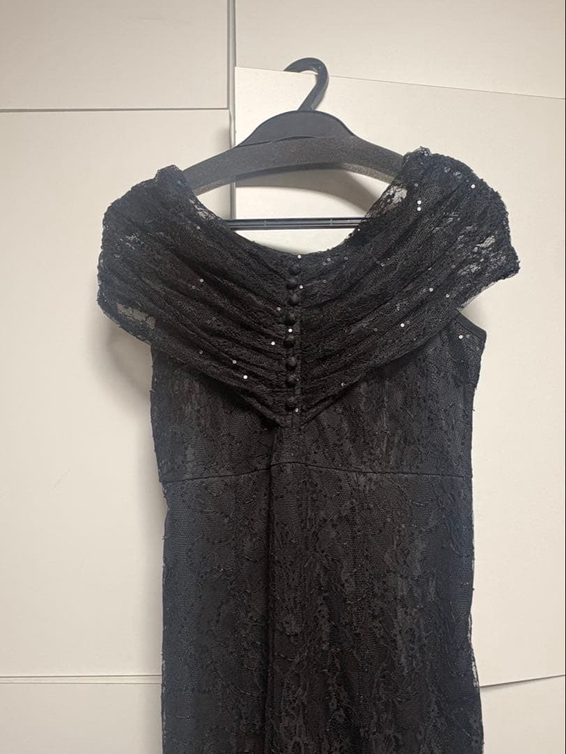 LEJA2WAYレース花柄オフショルダーマーメイドワンピースドレス結婚式同窓会