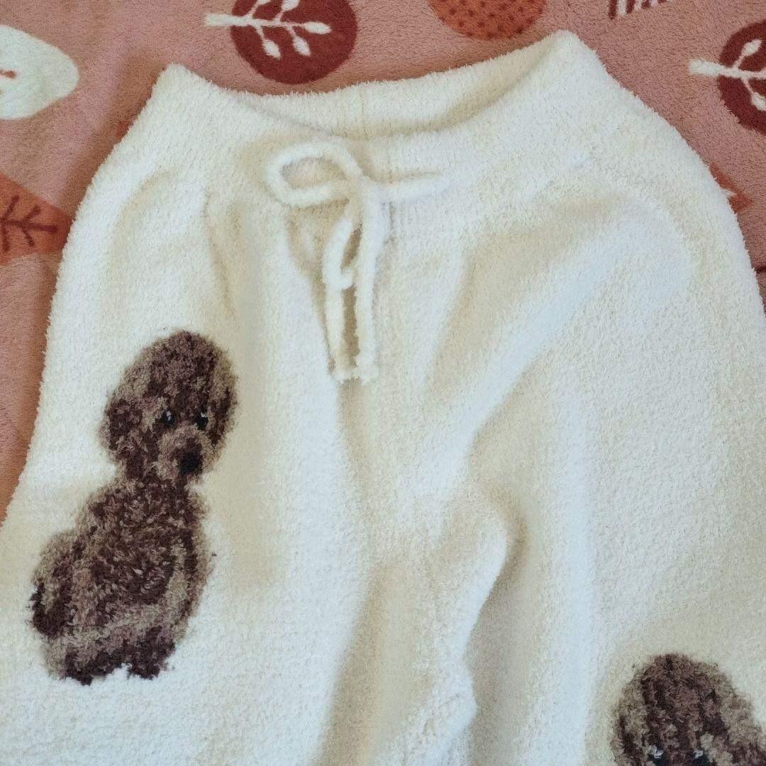 トイプードル　ジャガードプルオーバー　ジェラートピケ　ルームウィア　上下セット