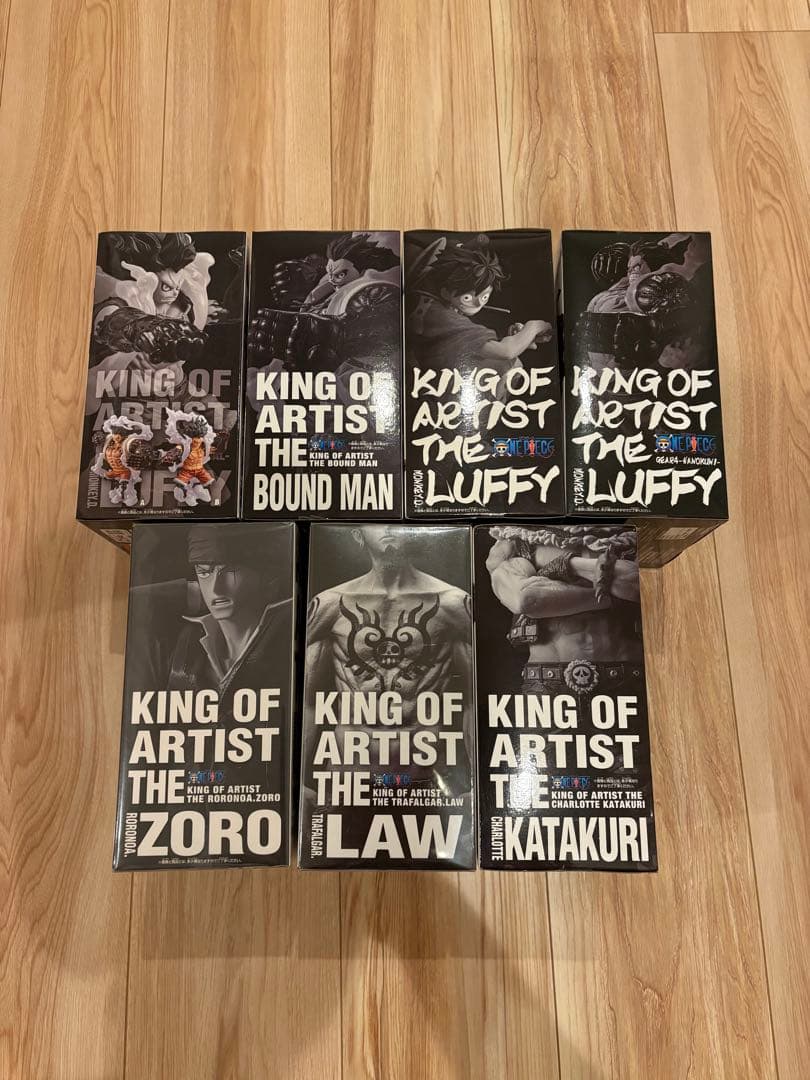 ワンピース　フィギュア　KING OF ARTIST まとめ売り