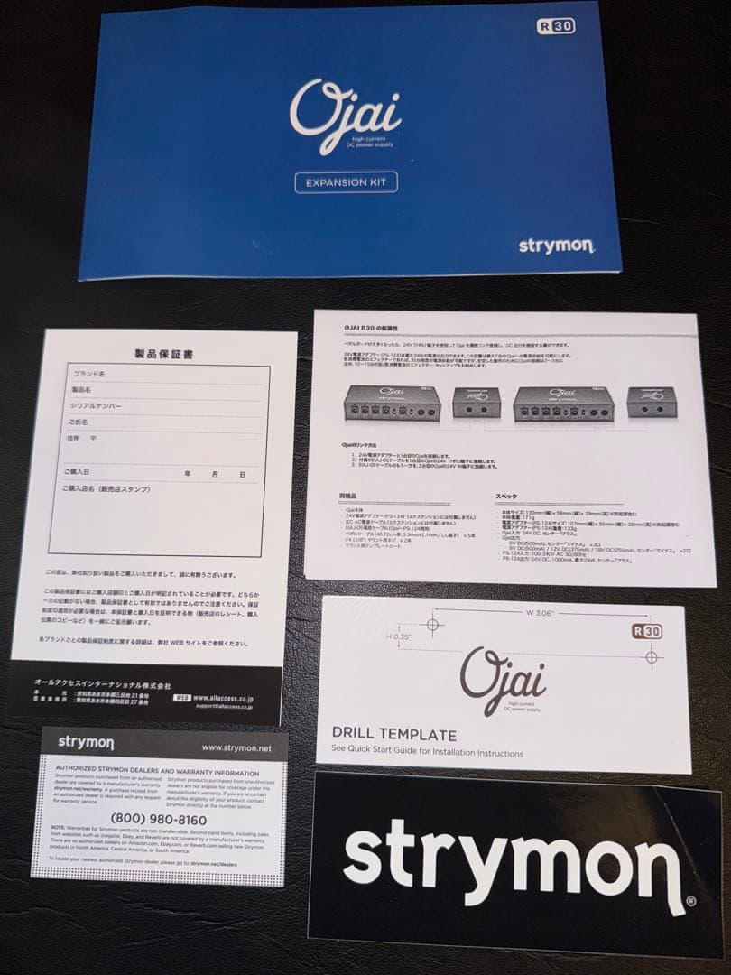 【オマケ付】strymon Ojai R30 エクスパンションキット