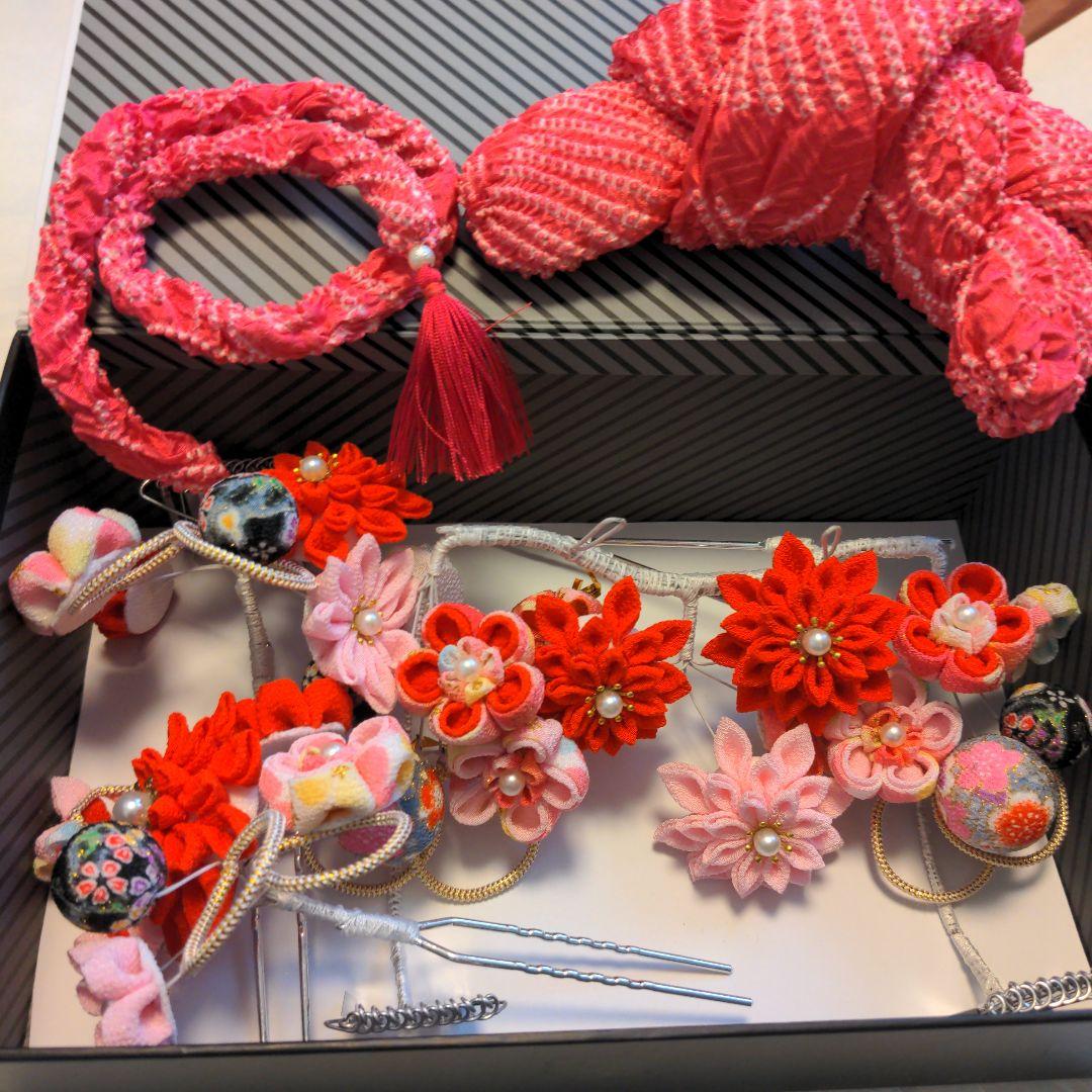 七五三　着物（しぼり）