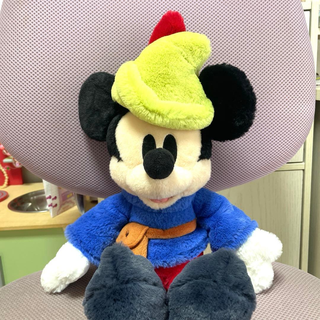 値下げ　ミッキー　ぬいぐるみ　ミッキーの巨人退治