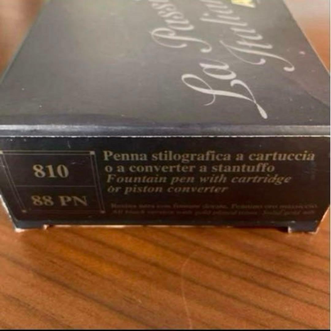 AURORA アウロラ　万年筆 黒 専用ケース付き