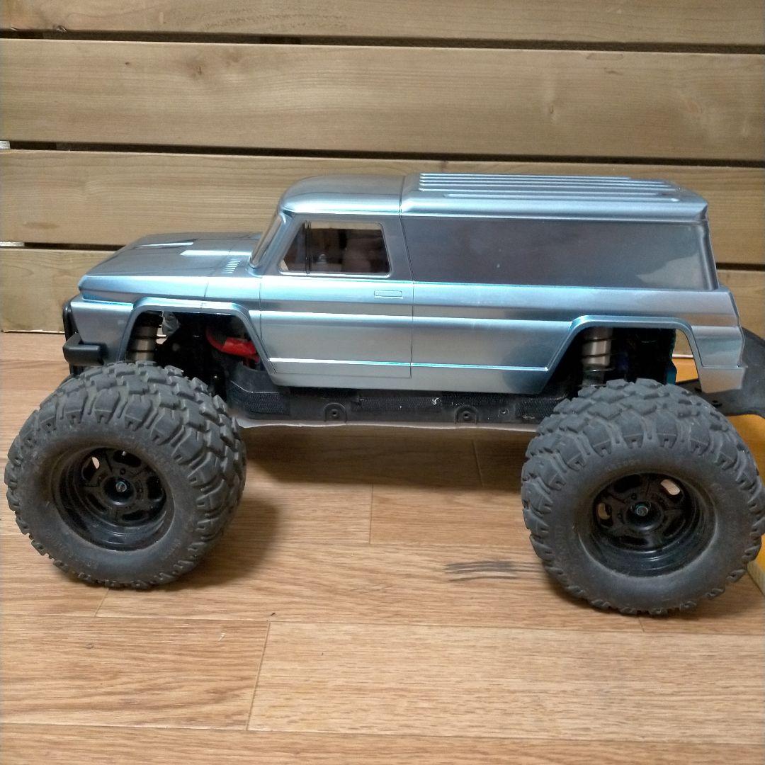 未使用！マッドワゴン　 ボディのみ　京商　ランクル60風　ブルーメタリック